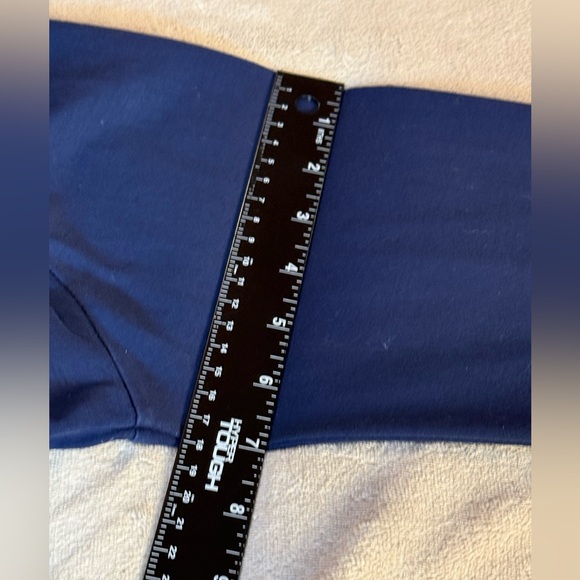 Ralph Lauren Long Sleeve Pima Polo Preppy  Navy Suede Trim Classic Fit L Men's - Picture 8 of 8